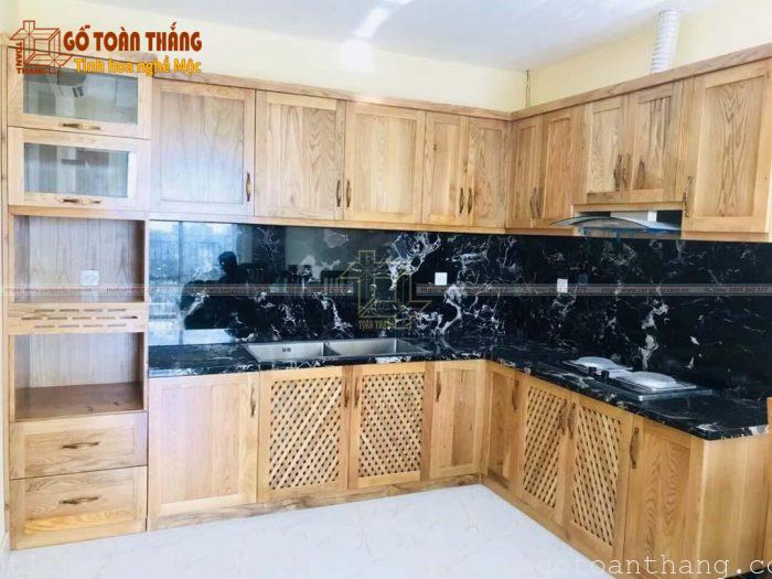 Tủ bếp Gỗ Sồi (Oak) 1 Tủ bếp Gỗ Sồi (Oak)