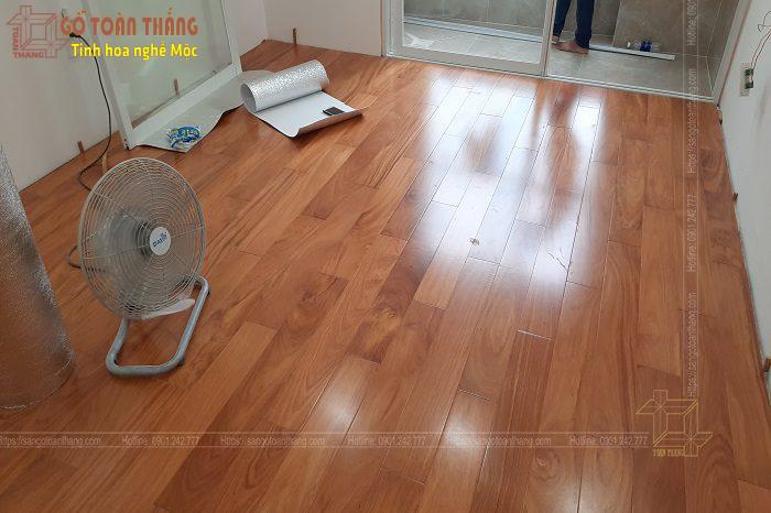 Sàn gỗ Gõ đỏ 18x150x1850mm 2 Sàn gỗ Gõ đỏ 18x150x1850mm - Ảnh 2