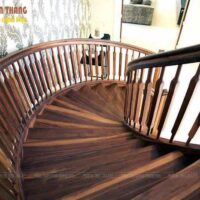 Cầu thang gỗ Óc Chó (Walnut) 15