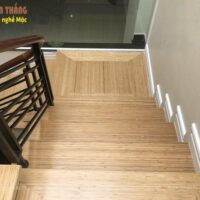 Cầu thang gỗ Tre ép 8