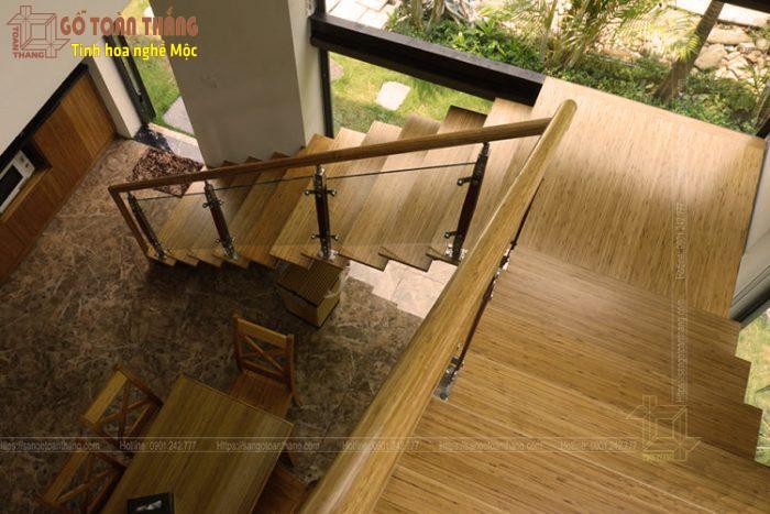 Cầu thang gỗ Tre ép 6 Cầu thang gỗ Tre ép - Ảnh 6