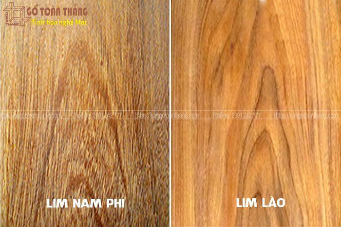 Tôm gỗ Lim Nam phi sẽ thô và lớn hơn