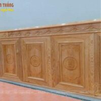 Ốp tường gỗ Gõ đỏ 13