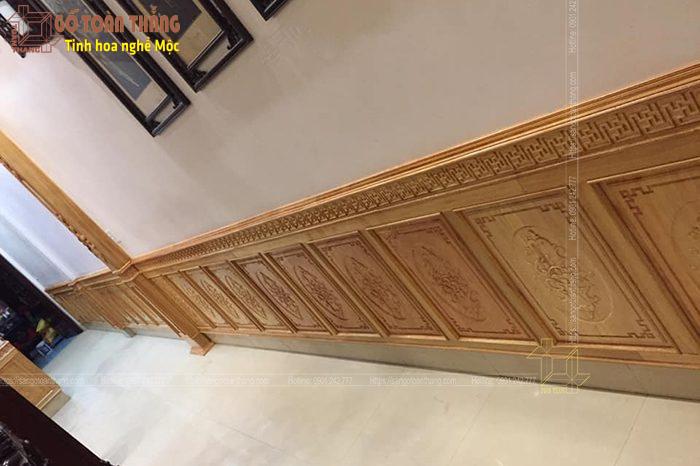 Ốp tường gỗ Gõ đỏ 4 Ốp tường gỗ Gõ đỏ - Ảnh 4