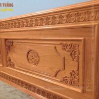 Ốp tường gỗ Gõ đỏ 10