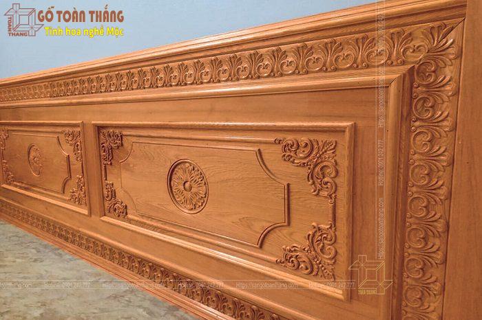 Ốp tường gỗ Gõ đỏ 2 Ốp tường gỗ Gõ đỏ - Ảnh 2