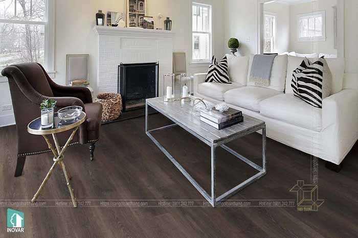 Sàn gỗ inovar làm không gian nội thất thêm phần sang trọng hơn