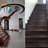 Cầu thang gỗ Chiu Liu 6
