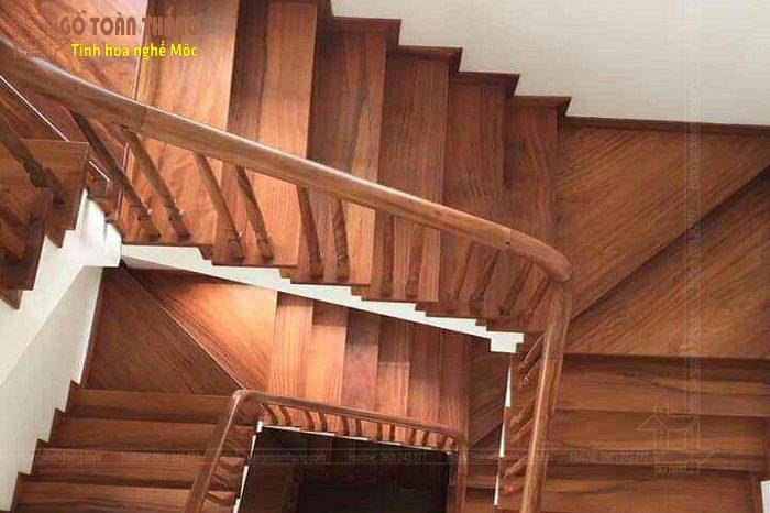 Cầu thang gỗ Lim Nam Phi 4 Cầu thang gỗ Lim Nam Phi - Ảnh 4