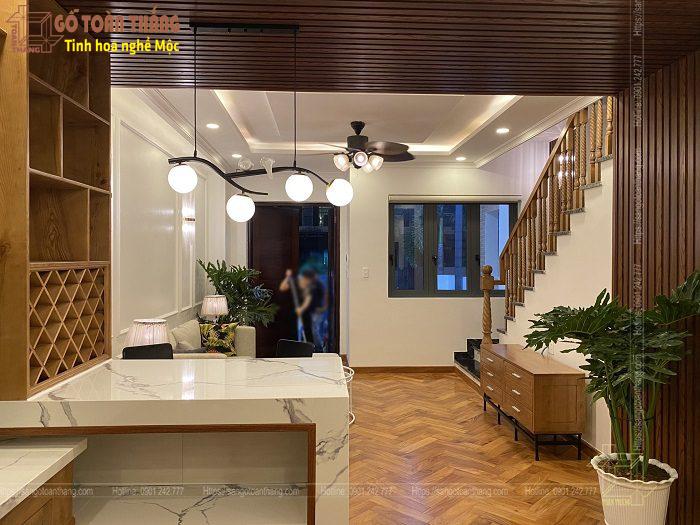 Sàn gỗ Gõ đỏ Xương Cá 3 Sàn gỗ Gõ đỏ Xương Cá - Ảnh 3