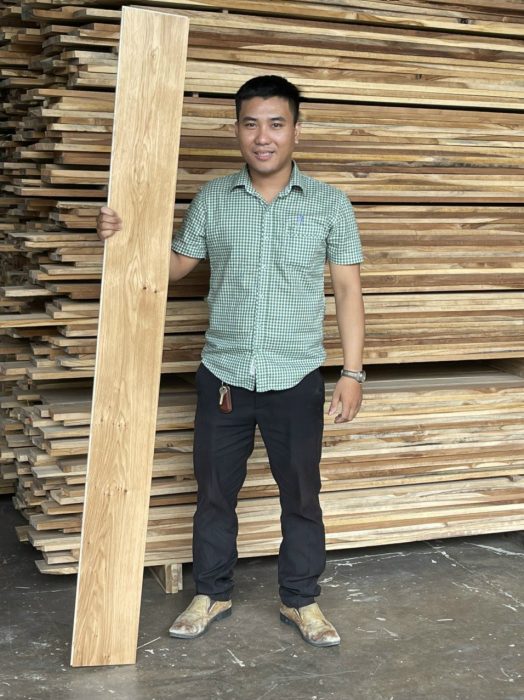 Kích thước sàn gỗ kỹ thuật có thể sản xuất theo yêu cầu