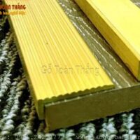 Nẹp đồng chữ L mặt gân 6