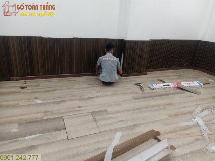 Công trình sàn nhựa Galaxy Gold tại Tân Bình, TPHCM