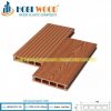 Sàn gỗ nhựa Hobiwood 4 lỗ vuông HB145V25-4V Maple-Leaf Red