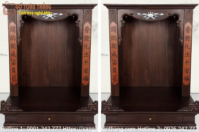Bàn thờ gỗ Liu Chiu chất lượng vượt trội