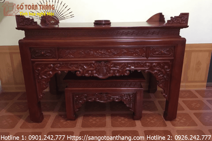 Bàn thờ Liu Chiu mang vẻ đẹp huyền bí
