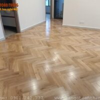 Sàn gỗ Sồi Xương cá 18