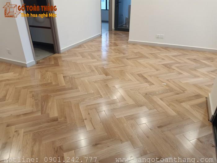 Sàn gỗ Sồi Xương cá 7 Sàn gỗ Sồi Xương cá - Ảnh 7