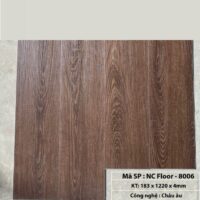 Sàn nhựa NCFloor hèm khóa 4mm NC-8006
