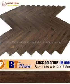 Sàn nhựa xương cá IBT Floor 4mm-6003