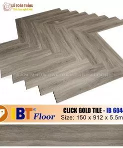 Sàn nhựa xương cá IBT Floor 4mm-6044