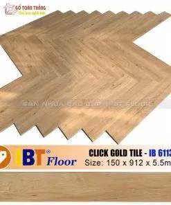 Sàn nhựa xương cá IBT Floor 4mm-6113