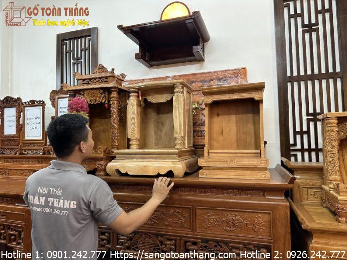 Nội thất Toàn Thắng là đơn vị đóng bàn thờ theo yêu cầu nổi tiếng TPHCM