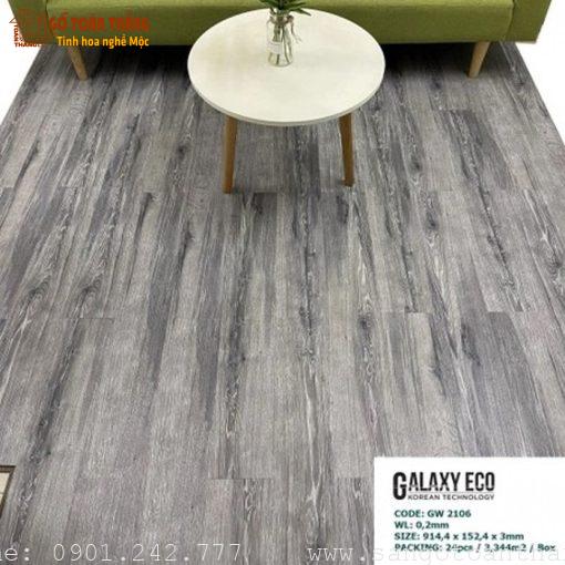Sàn nhựa Galaxy Eco vân gỗ Gs-2106