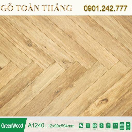 Sàn gỗ Greenwood xương cá XC-1240