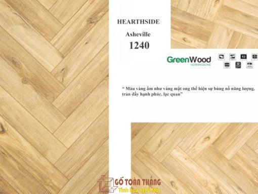 Sàn gỗ Greenwood xương cá XC-1240 - Hình ảnh 2