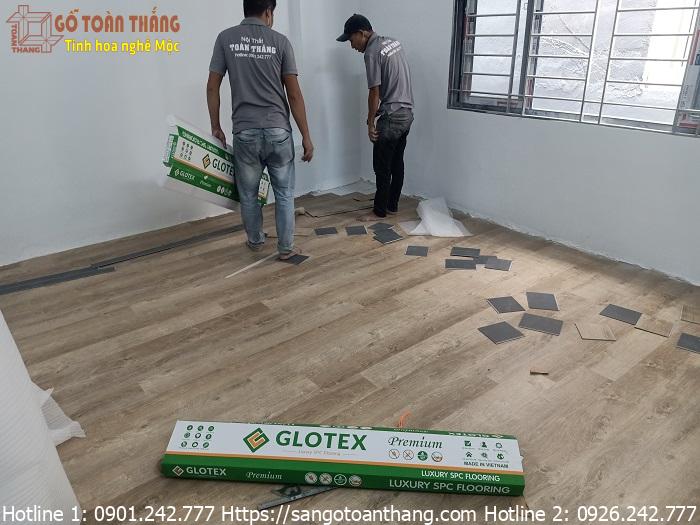 Công trình Sàn nhựa Glotex tại Bình Tân, TPHCM
