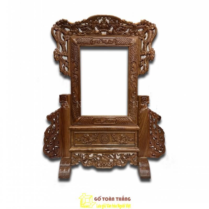 Khung ảnh thờ Gỗ căm xe 25x30