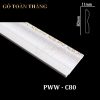 Phào chỉ hoa văn chân tường - C80HV