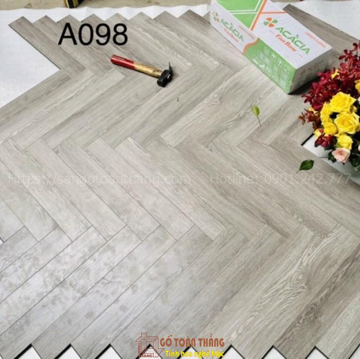 Sàn gỗ Acacia 12mm xương cá – A098