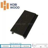 Tấm ốp gỗ nhựa Hobiwood OP3D156W30 Black Charcoal