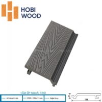 Tấm ốp gỗ nhựa Hobiwood OP3D156W30 Light Grey