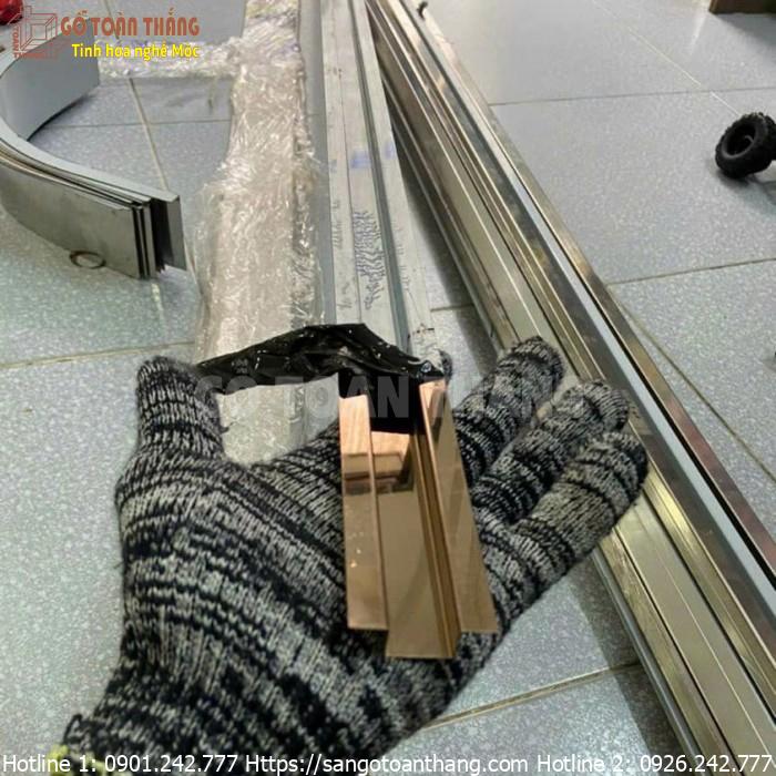 Nẹp Inox gia công theo yêu cầu 1 Nẹp Inox gia công theo yêu cầu