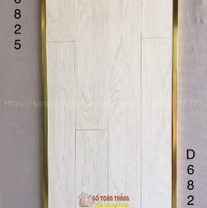 Gợi ý 8+ Mẫu sàn gỗ màu trắng đẹp, hiện đại 10 Sàn gỗ Sweet Flooring 8mm – D6825