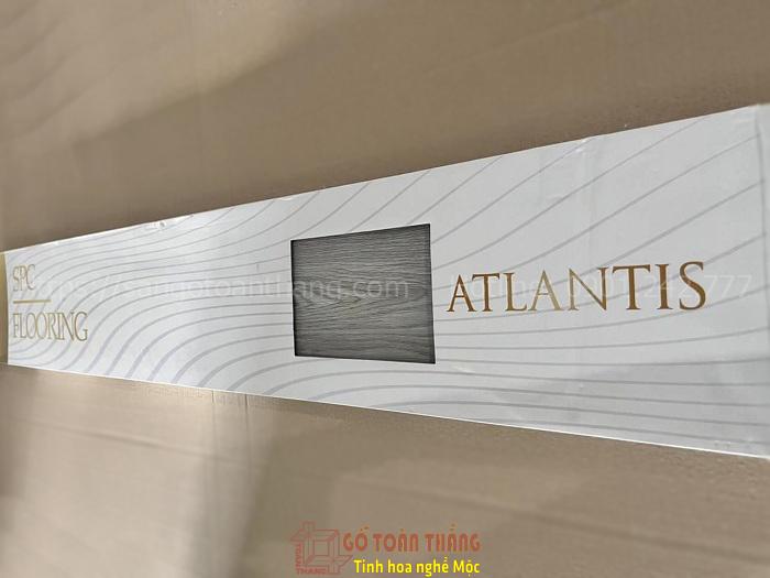 Sản phẩm được đóng gói kỹ và in rõ thương hiệu Atlantis