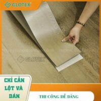 Sàn nhựa Glotex sẵn keo