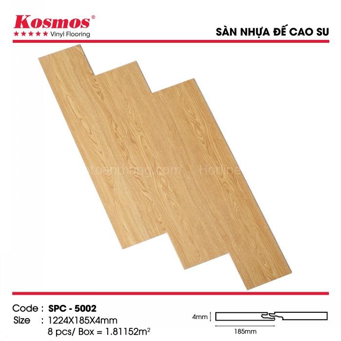 Sàn nhựa giả gỗ hèm khóa Kosmos