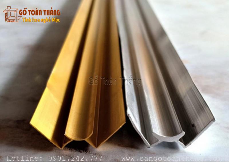 Phụ kiện tấm pvc vân đá là dòng nẹp trang trí