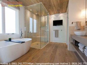 Sàn nhựa nhà tắm