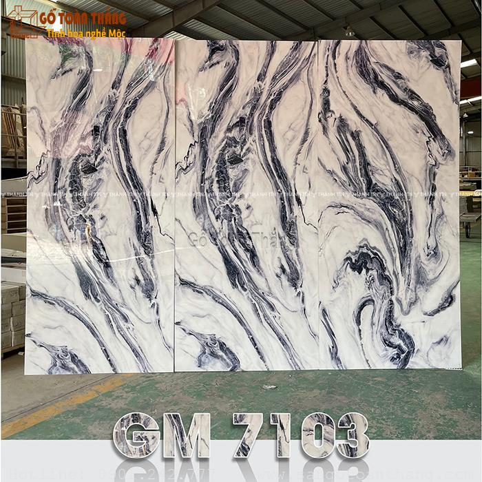 Tấm than tre 8mm vân đá PET GM – 7103 1 Tấm than tre 8mm vân đá PET GM – 7103