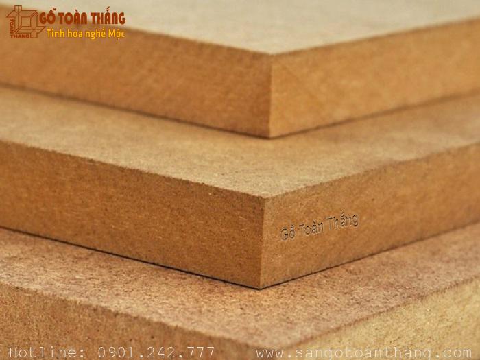 Gỗ MDF cốt màu nâu