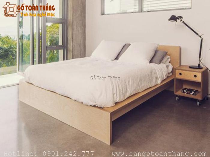 Giường ngủ sử dụng Gỗ Plywood