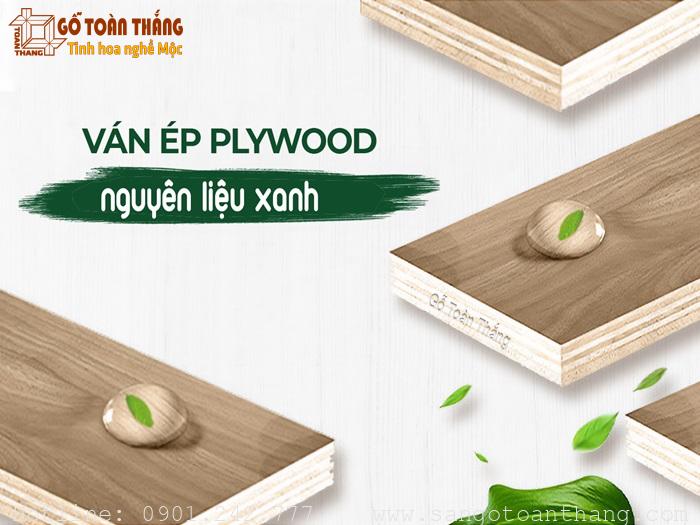 Gỗ Plywood không chứa nồng độ Formaldehyde