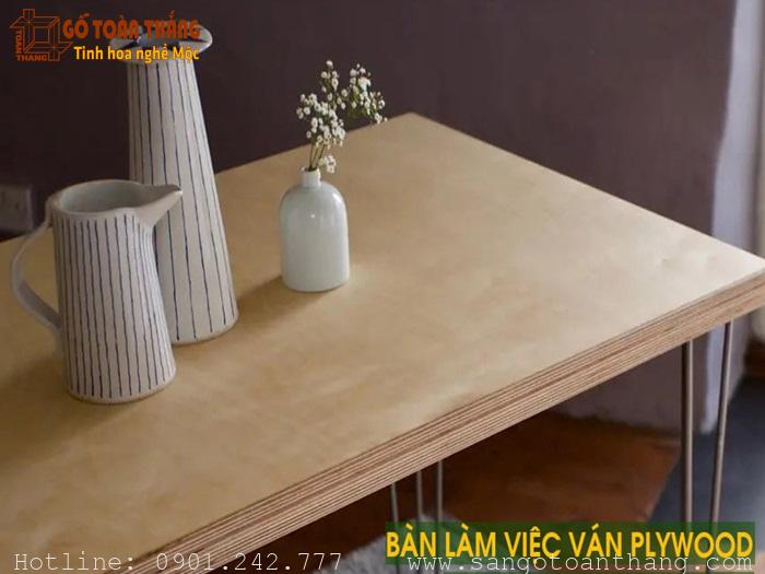 Bàn làm việc Gỗ Plywood