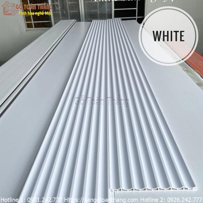 Lam bán nguyệt lõm màu Trắng 1 Lam bán nguyệt lõm màu Trắng