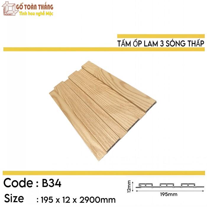 Lam 3 sóng thấp Homesky - B34 1 Lam 3 sóng thấp Homesky - B34